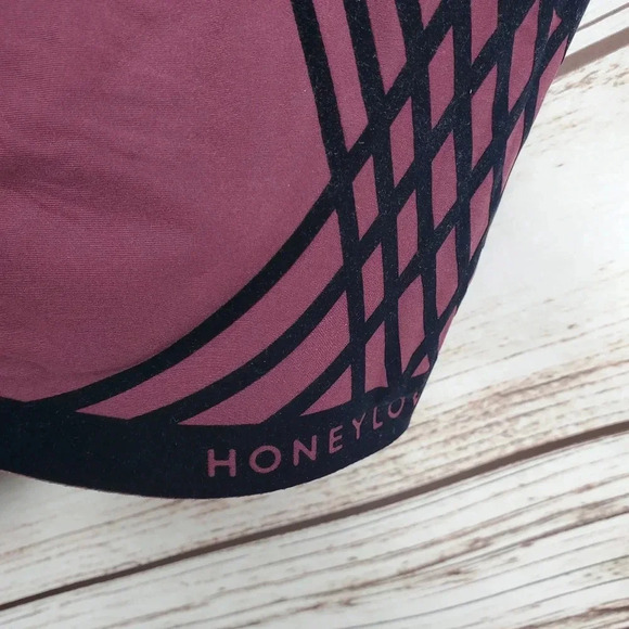 Honeylove Burgundy and Black Bra - Picture 5 of 12